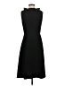 Ann Taylor 100% Polyester Solid Black Cocktail Dress Size 4 - photo 2