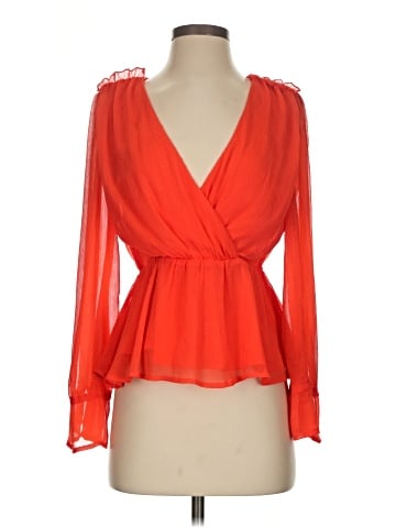 Flying Tomato 3/4 Sleeve Blouse (view 1)
