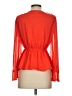 Flying Tomato 100% Polyester Orange 3/4 Sleeve Blouse Size XS - photo 2
