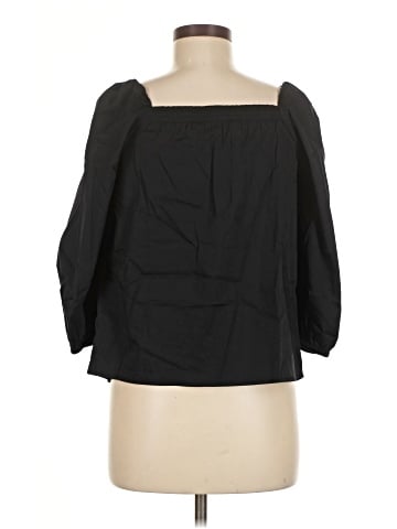 Elizabeth and James 3/4 Sleeve Blouse (view 2)