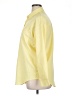 Unbranded Solid Yellow 3/4 Sleeve Button-Down Shirt Size 1X (estimated) - photo 5
