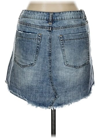 Vanilla Star Denim Skirt (view 2)