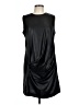 French Connection 100% Polyester Solid Black Cocktail Dress Size 14 - photo 1