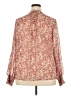 Torrid Floral Red Long Sleeve Blouse Size 2X Plus (2) - photo 2