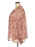 Torrid Floral Red Long Sleeve Blouse Size 2X Plus (2) - photo 5