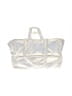 Unbranded Metallic Silver Ivory Tote One size - photo 1