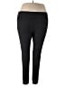 Terra & Sky Solid Gray Black Active Pants Size 2X - photo 1