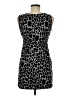 En Focus Studio Animal Print Black Casual Dress Size 6 - photo 2