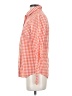 J.Crew Checkered-gingham Orange Long Sleeve Blouse Size 2 - photo 5