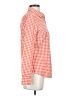 J.Crew Checkered-gingham Orange Long Sleeve Blouse Size 2 - photo 4