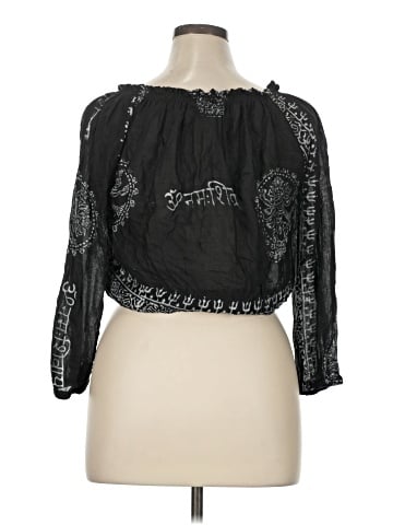 Yak n Yeti 3/4 Sleeve Blouse (view 2)