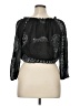 Yak n Yeti 100% Rayon Black 3/4 Sleeve Blouse Size XL - photo 2