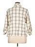 Korye 100% Cotton Ivory 3/4 Sleeve Button-Down Shirt Size 1X - photo 2