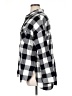 Old Navy 100% Cotton Checkered-gingham Black Long Sleeve Button-Down Shirt Size XL - photo 5
