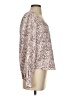 Express 100% Polyester Animal Print Pink Long Sleeve Blouse Size XS - photo 4