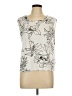 Assorted Brands Silver Sleeveless Blouse Size L - photo 1