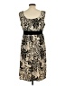 Blu Sage Paisley Tan Cocktail Dress Size L - photo 2