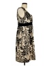 Blu Sage Paisley Tan Cocktail Dress Size L - photo 4