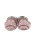 Meher Kakalia Chevron-herringbone Pink Brown Mule/Clog Size EU 38 - photo 2