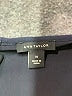 Ann Taylor 100% Polyester Gray Cocktail Dress Size 14 - photo 7