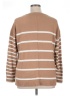 Talbots 100% Cotton Stripes Tan Pullover Sweater Size XL - photo 2