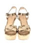 Vera Wang Gold Wedges Size 6 - photo 2