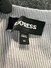 Express Solid Gray Cocktail Dress Size XS - photo 7