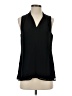 Vince Camuto 100% Polyester Black Sleeveless Blouse Size XS - photo 1