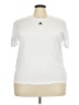 Reebok Solid White Active T-Shirt Size 3X - photo 1