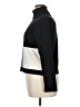 Studio C Color Block Blue Black Turtleneck Sweater Size XL - photo 5