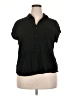 Universal Thread 100% Cotton Black Short Sleeve Polo Size XXL - photo 1