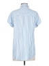 BeachLunchLounge Stripes Blue Short Sleeve Button-Down Shirt Size XS - photo 2