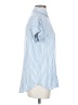 BeachLunchLounge Stripes Blue Short Sleeve Button-Down Shirt Size XS - photo 4