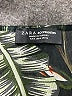 Zara Tropical Green 3/4 Sleeve Blouse Size S - photo 3