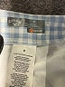 Callaway 100% Polyester Checkered-gingham Blue Shorts Size 8 - photo 3