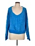 Assorted Brands 100% Polyester Blue Pullover Sweater Size L - photo 1