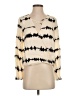 Dance & Marvel 100% Rayon Ivory 3/4 Sleeve Blouse Size S - photo 1