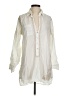 Subtle Luxury 100% Cotton Ivory 3/4 Sleeve Blouse Size XS - photo 1