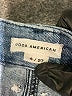 Good American Color Block Blue Jeans Size 4 - photo 7