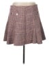 Maje Plaid Brown Casual Skirt Size EU (FR) 42 / US 10 - photo 1