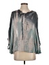 Letarte Gray 3/4 Sleeve Blouse Size XS - photo 1