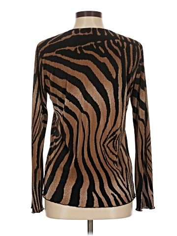 Plisse Long Sleeve Top (view 2)