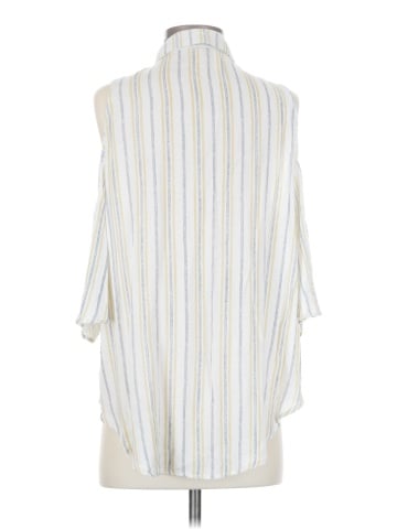 Blu Heaven Sleeveless Button-Down Shirt (view 2)