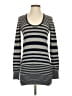 Theory Stripes Gray Cashmere Pullover Sweater Size 00 - 0 - photo 1