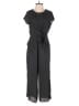 Dee Elly Solid Black Jumpsuit Size S - photo 1