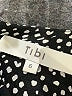 Tibi Polka Dots Black Casual Dress Size 6 - photo 7