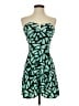 Candie's Graphic Teal Cocktail Dress Size S - photo 1