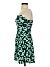 Candie's Graphic Teal Cocktail Dress Size S - photo 5