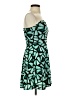 Candie's Graphic Teal Cocktail Dress Size S - photo 4