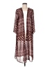 Forever 21 Burgundy Kimono Size L - photo 1